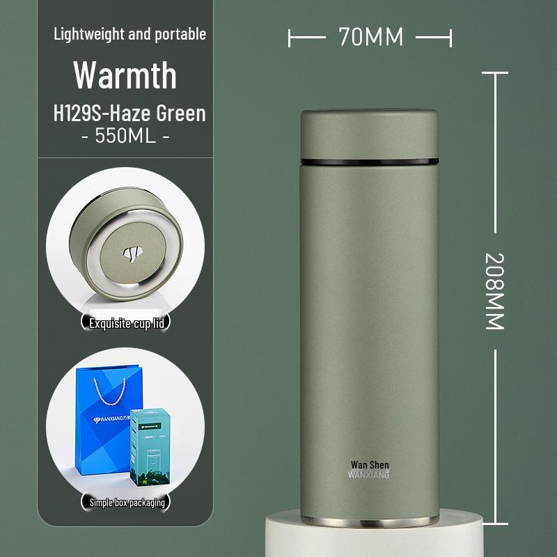 Vientiane 316 Stainless Steel Insulated Tea Cup with Filter - Portable, High-End Gift for Men and Women