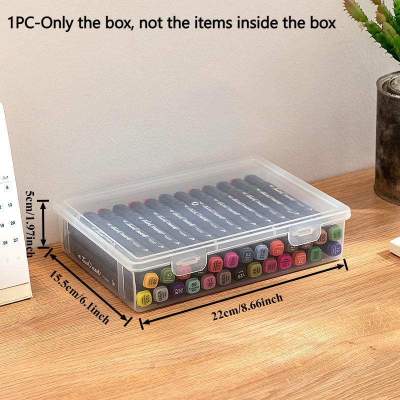 Прочные пластиковые коробки для документов совместимые с форматом A5 - Пластиковые держатели для бумажных файлов для сертификатов ручек и швейных принадлежностей 3090₽