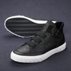 Retro High Top Men's Shoes Luxury Leather Casual Shoes Men British Style Ankle Boots Comfortable Soft Men Sneakers New Moccasins