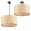 Ceiling Pendant Lamp Rattan Lampshade 40cm Rattan Boho Polish Lamp E27