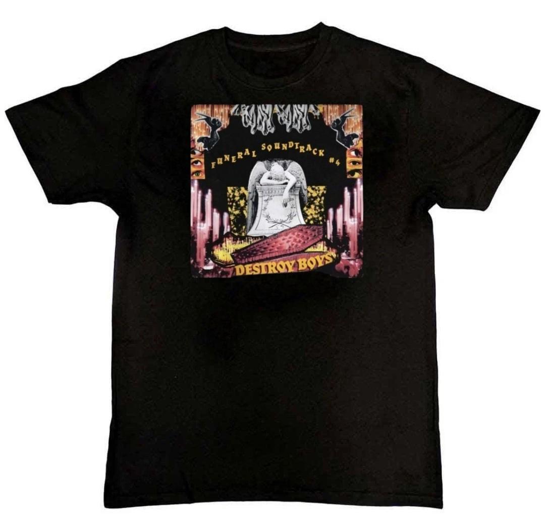 Vintage Destroy Boys Band Next Concer Graphic T-Shirt M