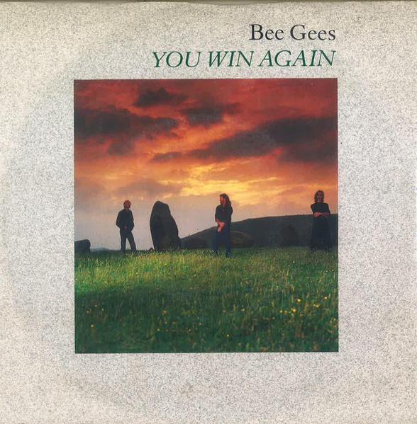 

7inch Record BEE GEES - You Win Again 9283517 Warner Bros. Re 1987 Europe Pop Used