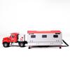 1/50 Scale Model Combination for Alloy Car Trailer Folding House Truck Static Decoration Replica