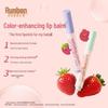 Runben Kids' Natural Tinted Lip Balm - Moisturizing and Nourishing for Babies and Little Girls, Autumn/Winter Anti-Chapping Formula.