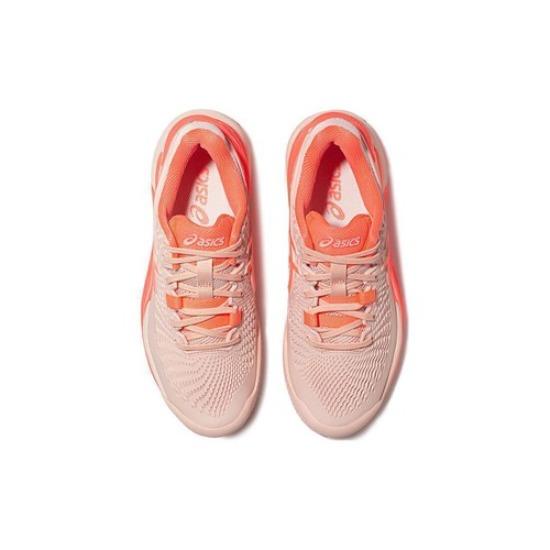 ASICS Gel Resolution 9 Clay Pearl Pink Sun Coral W - 1042A224-700