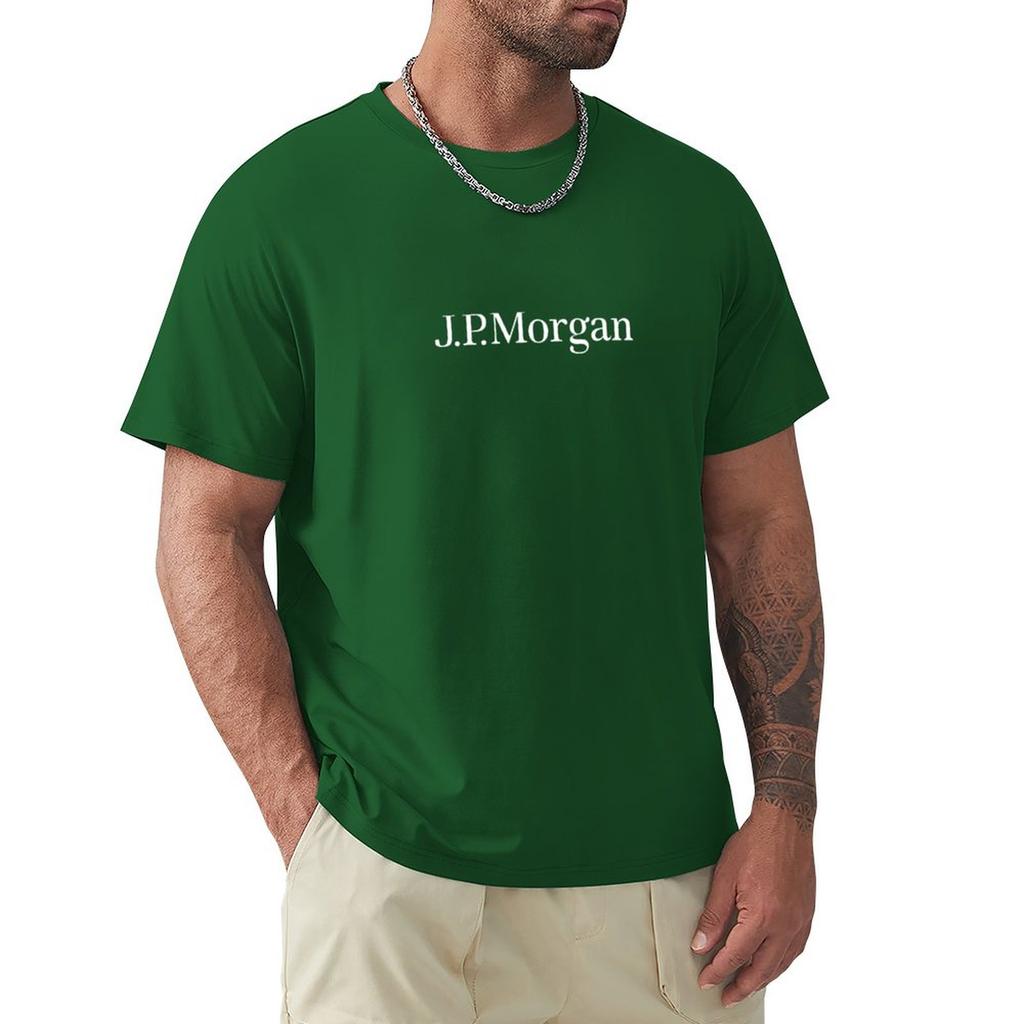 Best To Buy Jp Morgan Logo Tshirt Graphic T Shirt Short Tshirt Plain Black T Shirts Unisex