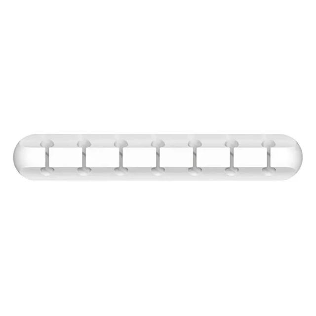 Klipsy do mocowania kabli Organizer kabli Silikonowy klips do zwijania kabli USB Samoprzylepne do myszy, klawiatury, zestawu słuchawkowego