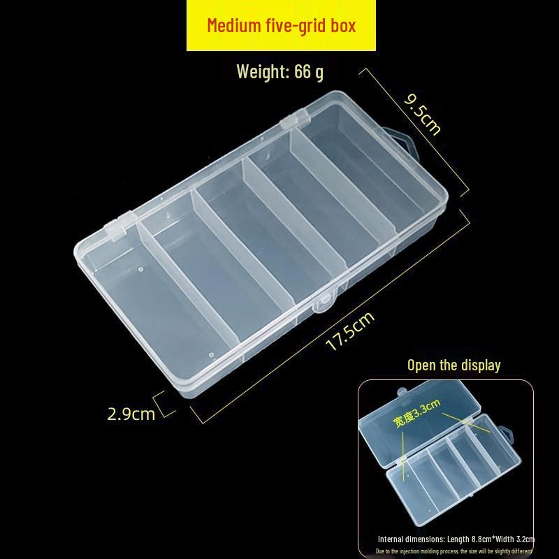 Double-Layer Fishing Lure Box - Tackle and Accessory Storage