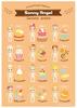 Sony Angel Sweets Set Original Mini Figures 1 Sealed Blind SAS65379 10-Piece - / Box, Multicolor,