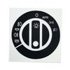 For A4 B6 B7  Button Repair Decal Sticker Door Lock Window Air Conditioner Repair Set Button Repair Decal Stickers