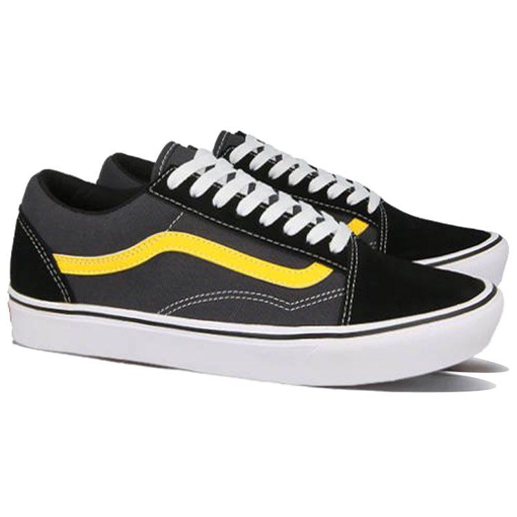 Vans Ua ComfyCush Old Skool 'Grayblack Yellow' VN0A3WMA1PW