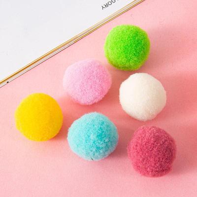Hochelastischer Glitzer Plüschball - Mehrfarbige Hut- und Schal-Accessoires für Kinderspielzeug