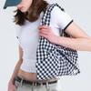 Lumer Ribbon Check Shoulder Bag_2 Colors