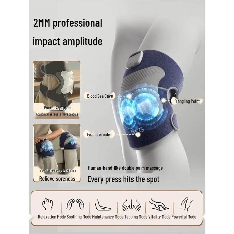 SKG W3 II Knee Massager with Heat Therapy CN Plug (adapter Included)