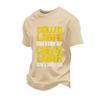 Men's Casual Loose Fit Short Sleeve T-Shirt Labor Day Graphic Printed Crew Neck Comfortable Workwear Top