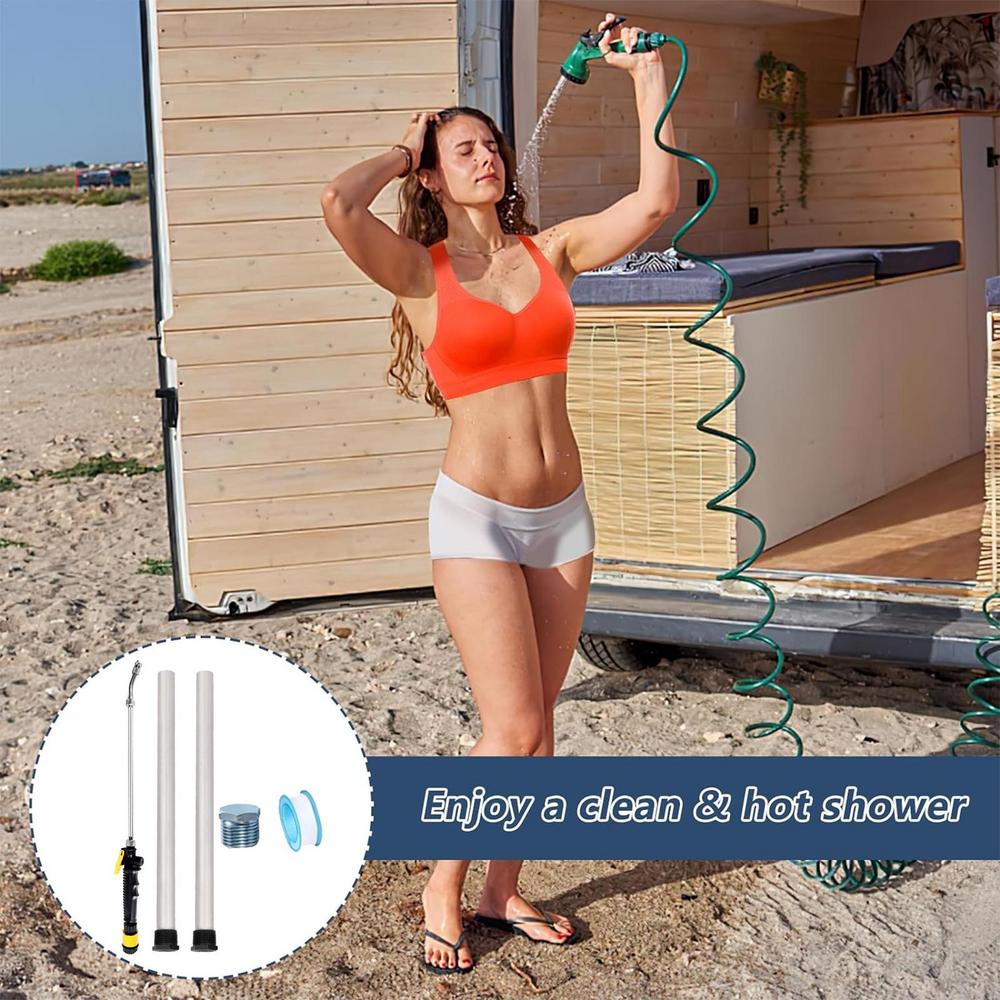 RV Heater Rod RV Magnesium Rod Replacement Water Tank Anode Stick Heater Stick Anti-Rust RV Parts Effectively Collect Pollutants