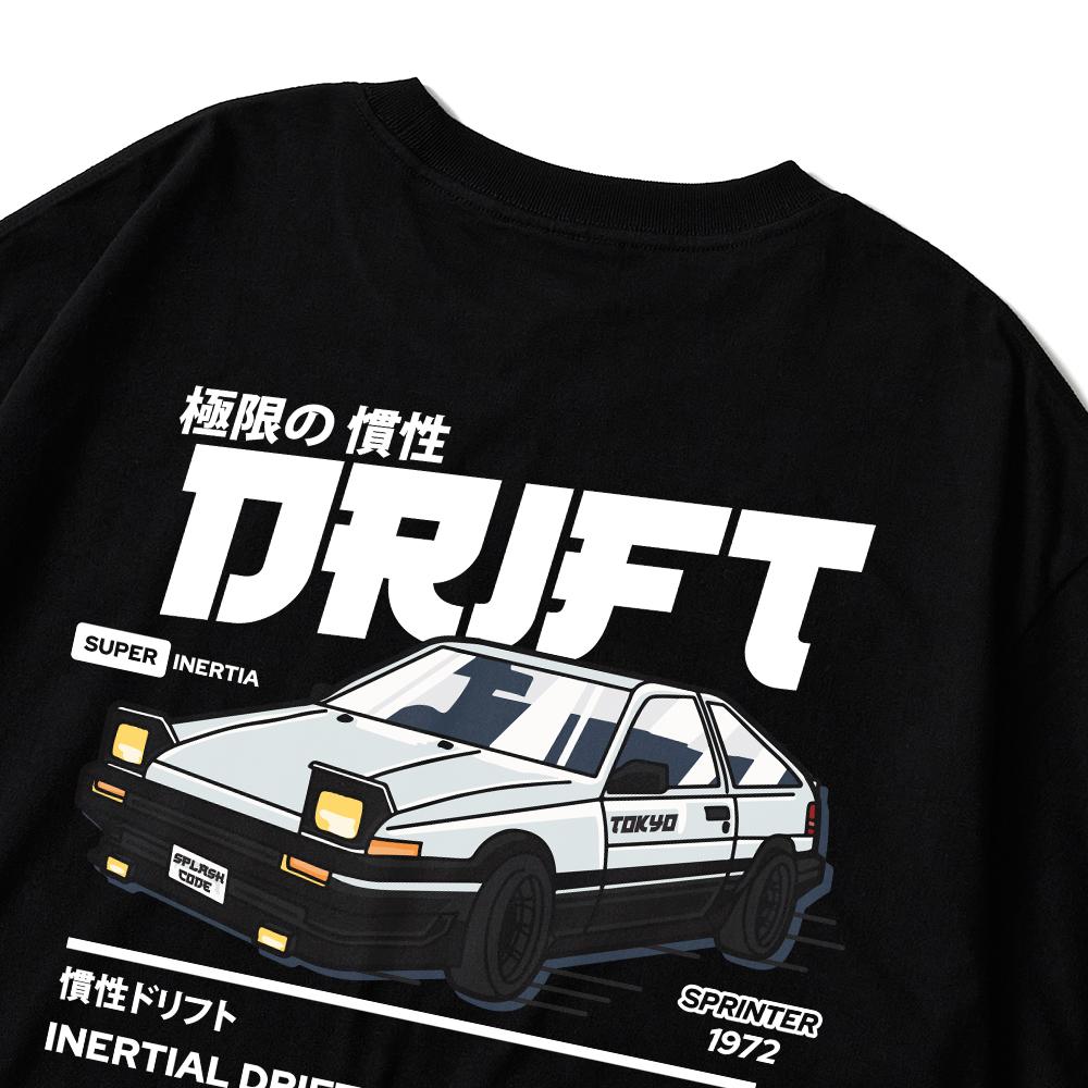 Seupeullaesikodeu Black Short Sleeve T-Shirt - Drift
