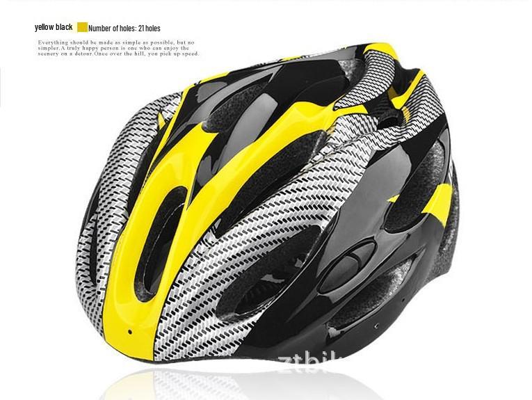 Carbon Fiber Mountain Bike Helmet with Detachable Visor