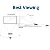 16:9 50/60/63/72/84/100/112/120/130 Inch Screen 3D Home Cinema HD 1080P Projection Screen Portable Foldable Anti-light Projector