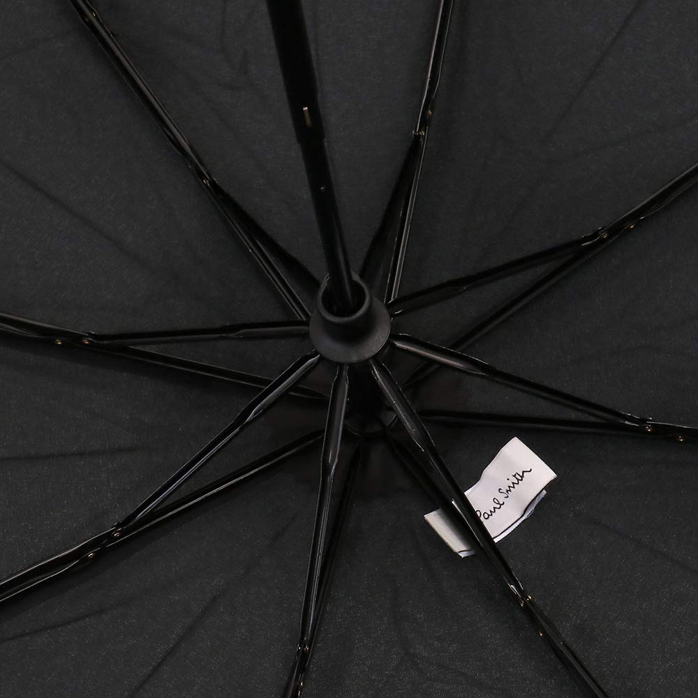Paul Smith M1A UMBT ATRIM 92 Unisex Folding Black Umbrella, [Used]