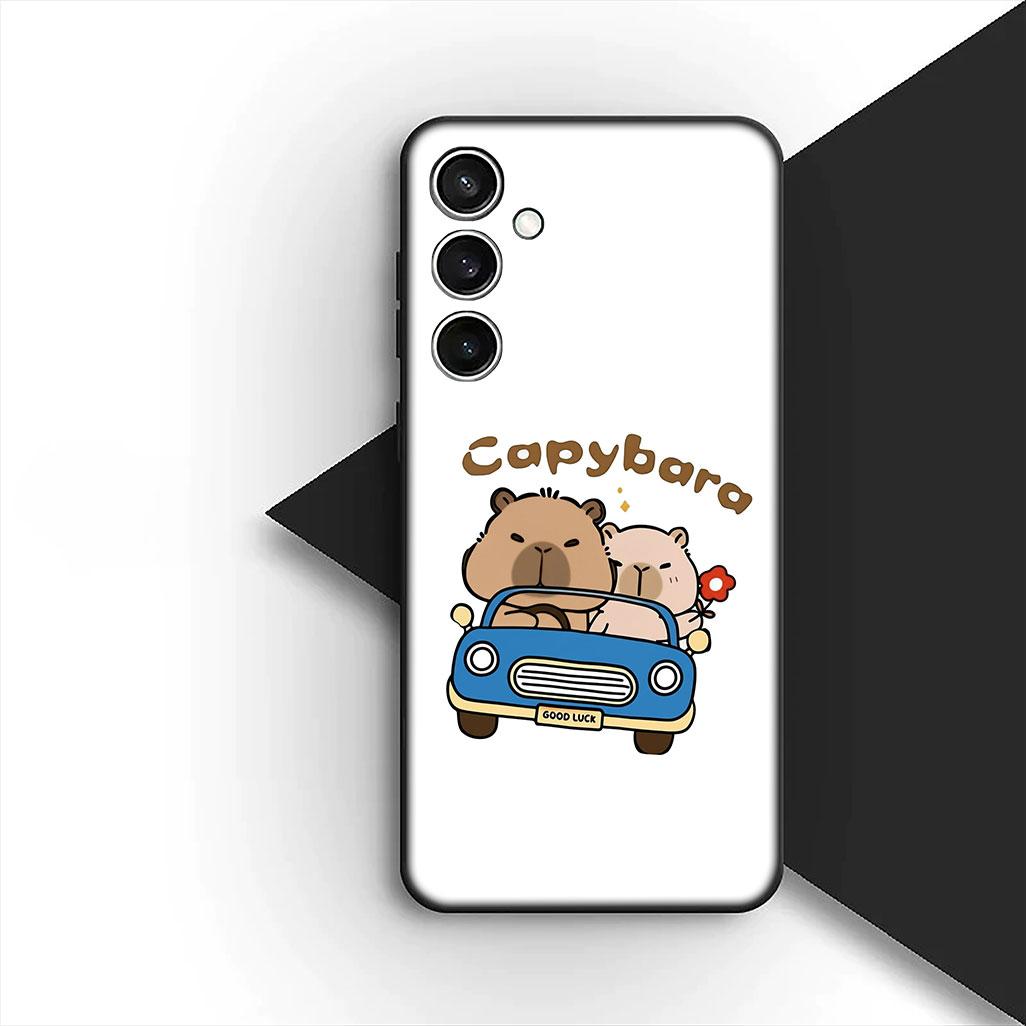 

Cover for Samsung Galaxy A35 A36 A55 A26 A05 A06 A14 A50 A51 A53 A54 A12 A13 A23 Phone Case Anime Wallpaper Capybaras Cartoon Galaxy A36 5G