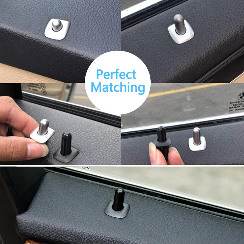 Car Door Lock Knob Button Pulling Switch For BMW X1 X3 X4 X5 X6 1 3 5 6 7 Series F10 F18 F01
