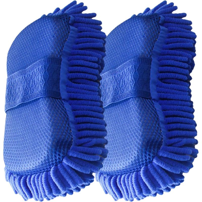 Auto Gloves Car Cleaning Brush Cleaner Tools Microfiber Cars Washer Sponge Cleaning Washing Towel Car Washing Accessories