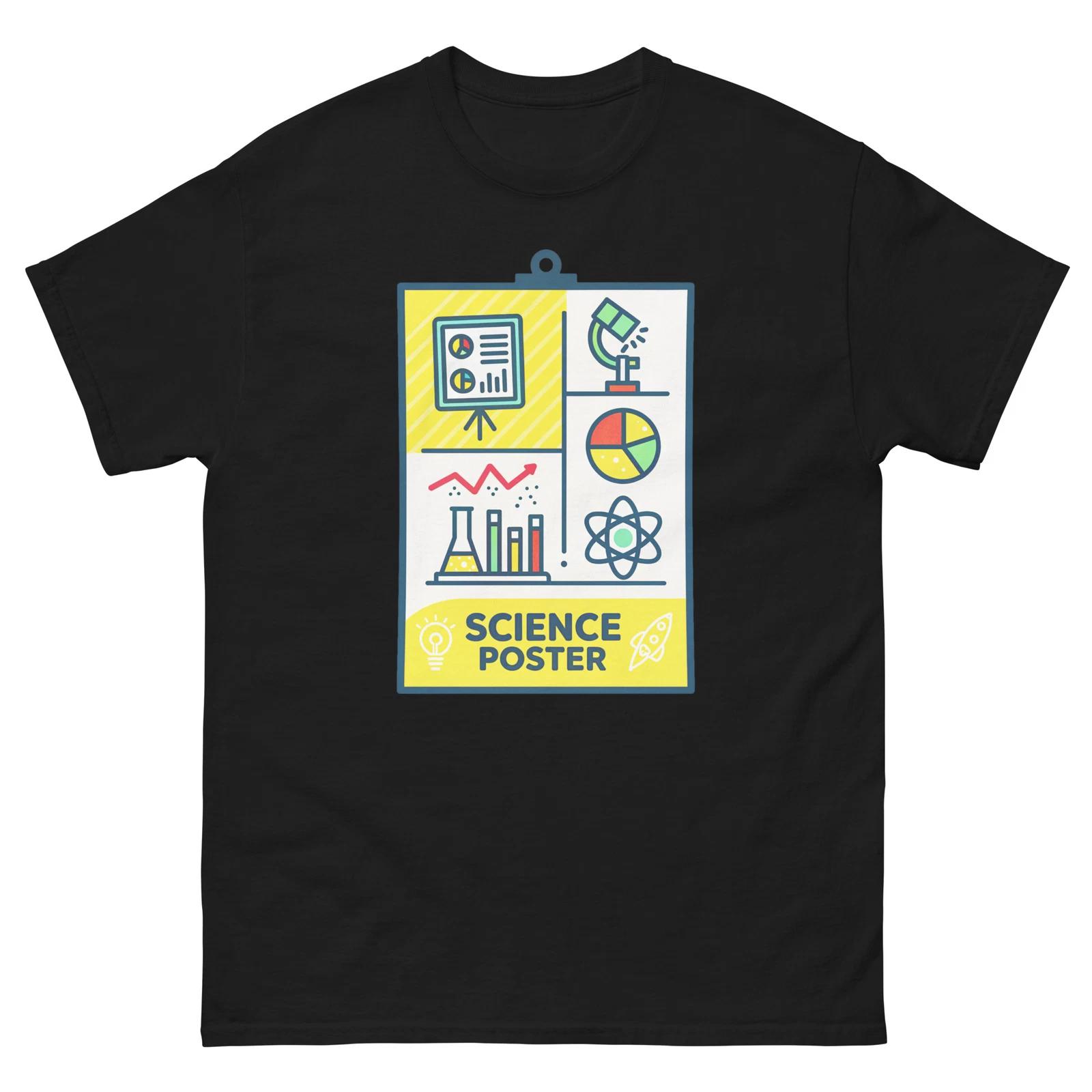 Science Poster School Classroom Object Office Teacher T-Shirt S