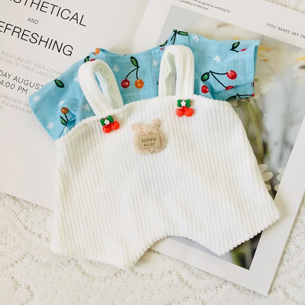 Cloud Sheep Doll Clothes Handmade Dolls Outfit Cute Little Bear Shirt  Joint Doll