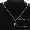 New Fashion 12 Constellation Glass Ball Pendant Necklace Zodiac Sign Necklace for Men Women Birthday Gift