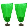 Outdoor Plant Protection Drawstring Plant Covers Adjustable Drawstring Breathable Material Large Size Covers Lightweight Fabric