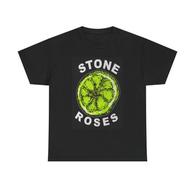 Stone Roses Grafik T-Shirt Vintage Retro Rock Merch Unisex Schweres Baumwoll-Tee