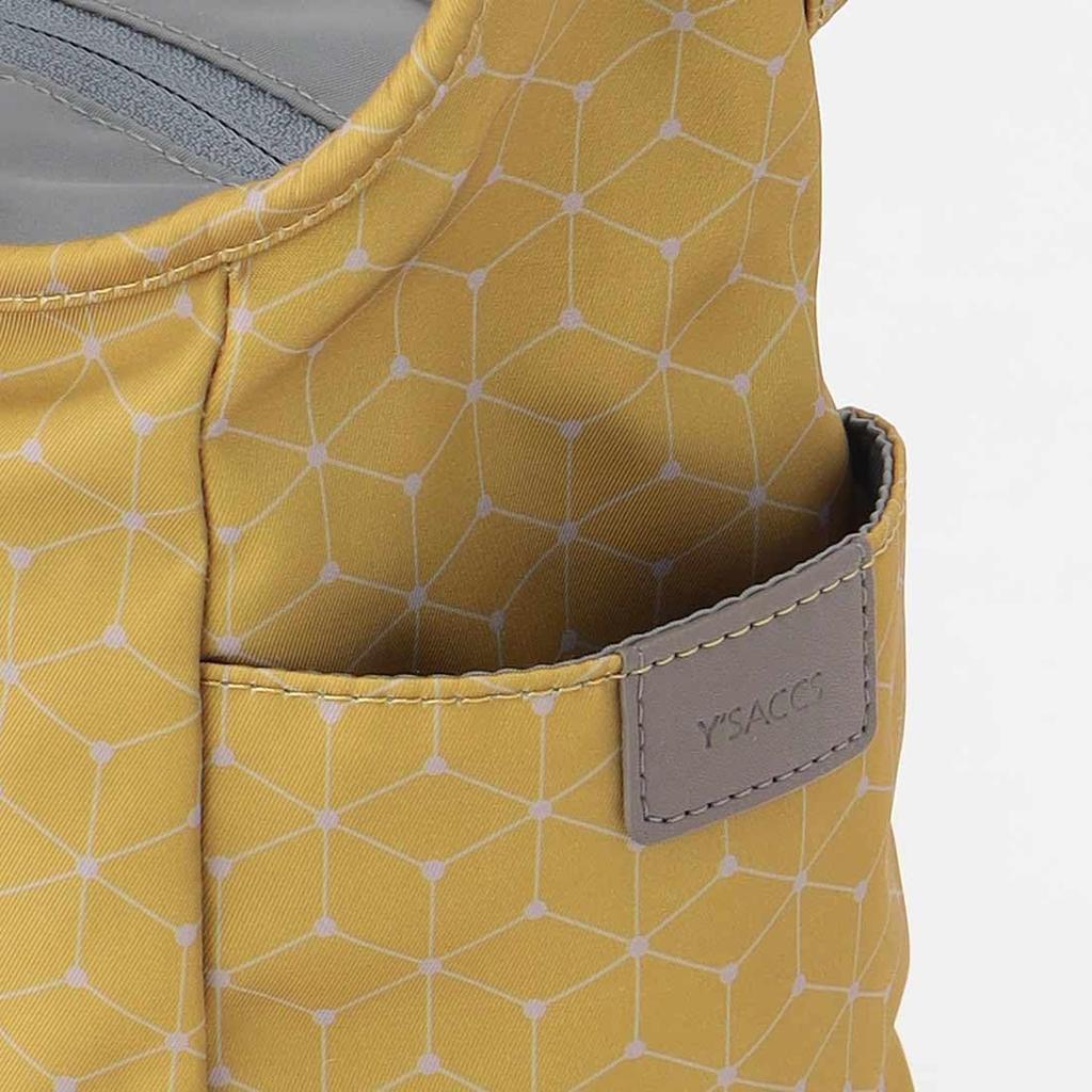 Shoulder Cubic X Point Tote and Shoulder S Yellow [Isaac] Bag, Dot, 2-way Bag, Size, (40)