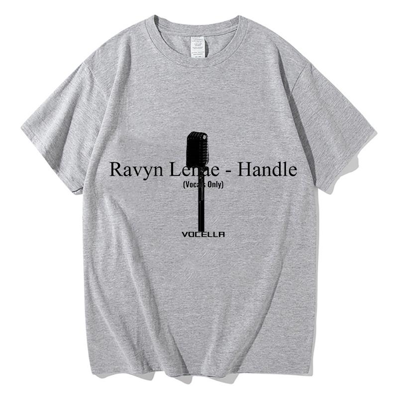2026 Summer Cotton Tee Ravyn Lenae Handle TShirt Graphic Unisex Unisex Loose Hip Hop Streetwear Breathable Soft Top Tees Streetwear