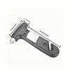 Emergency Car Safety Hammer Seatbelt Cutter Window Breaker 2 In 1  Emergency Escape Tool High Hardness Steel Mini Safety Hammer