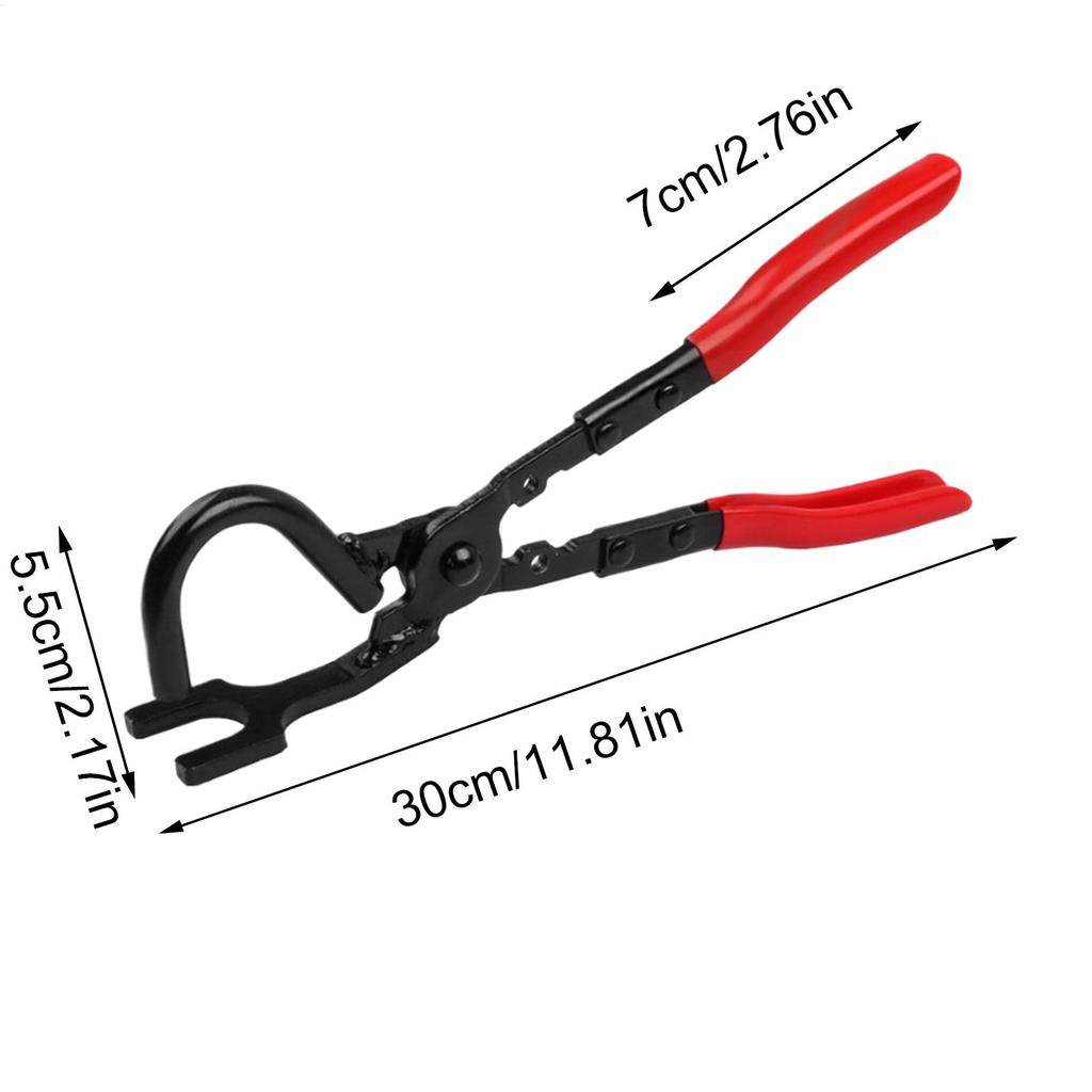 Exhaust Pliers Rubber Bracket Exhaust Hanger Separation Pliers Ergonomic Car Care Maintenance Repair Supplies Automotive