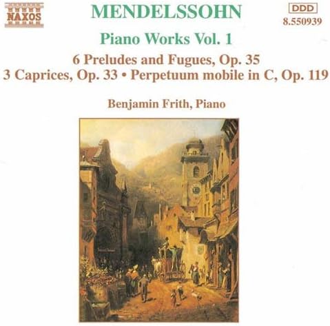 

CD FRITH - Mendelssohn: 6 Preludes and Fugues 8550939 Japan ObiClassical Used