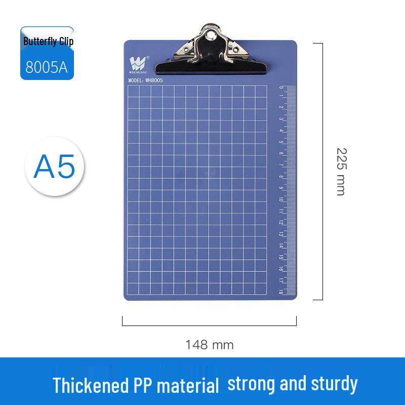 A4 Cardboard Clipboard, A5 & A6 Hanging Writing Pad, Bill and Menu Clip, Plastic Writing Board Clip