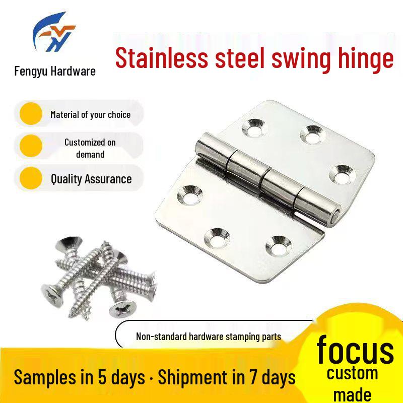 Heavy-Duty 3054 Stainless Steel Casement Hinge for Industrial and Cabinet Doors