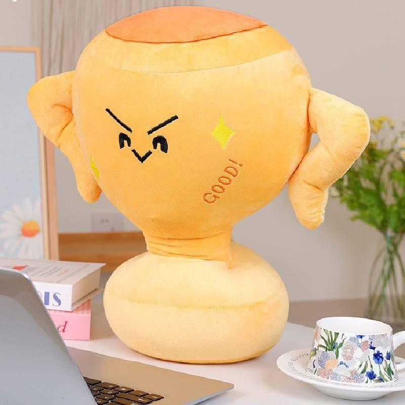 Adorable Plush Trophy Stuffed Doll Soft Pp Cotton Cute Animal Pillow Gift