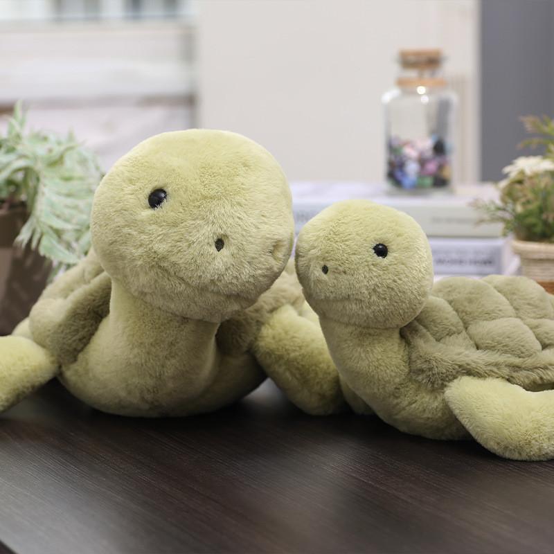 Cute Green Turtle Plush Toy Doll Pillow For Kids Gift And Collectors