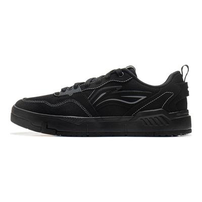 Li Ning Original Casual Versatile Thick Sole Height Increasing Non-Slip Wear-Resistant Lightweight Breathable Low-Top Skate Shoes AGCU337-5