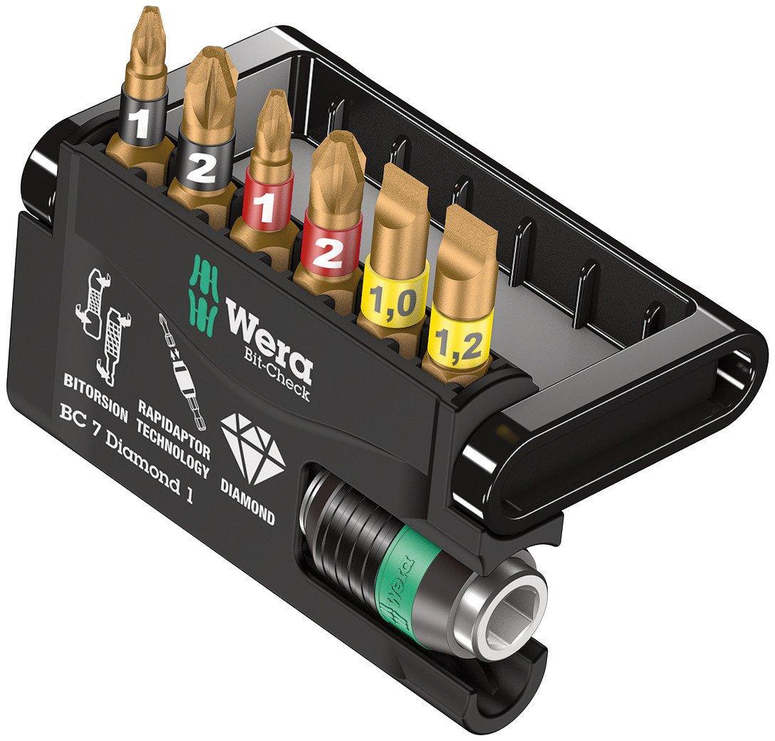

Wera 05057416001 Diamond bit set Bit Check 7 Diamond 7 pieces regular import | 1, [Japan product]