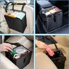 Car Trash Car Storage Foldable Trash Back Seat Storage Large Easy Car Trash Small Item Car Accessories [SYZHXHKL] Can, Case, Can, Hanging, Waterproof,