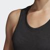 Adidas Tank Tops Women's Black Crew Neck Moderate Other DU1308