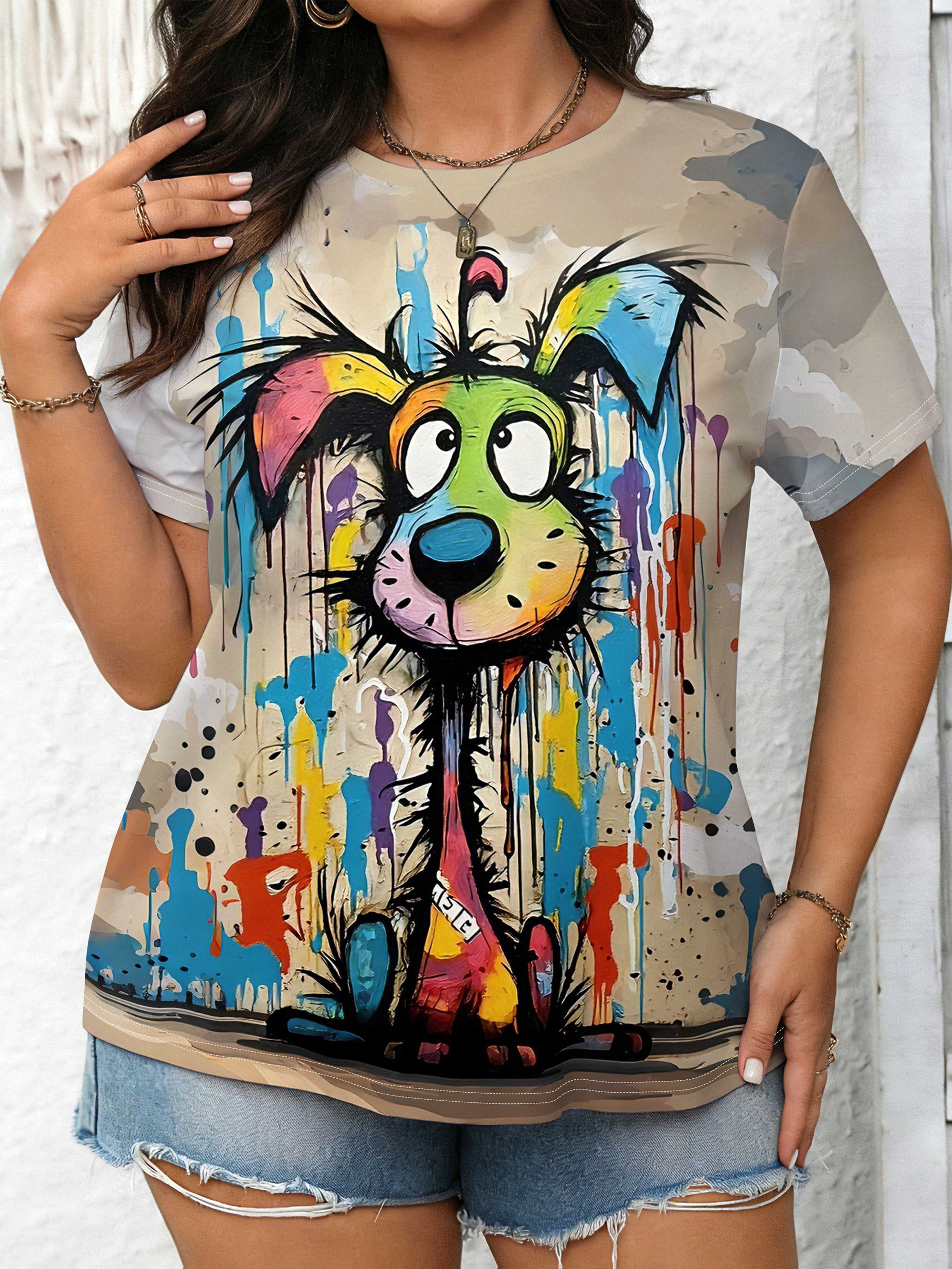 

Cute Printed Dog T-shirt. Short-sleeved and Casual. Perfect for Spring and Summer. Easy to Wash. Machine Washable Material. Ideal for S. Commuting. or S дубильная кора