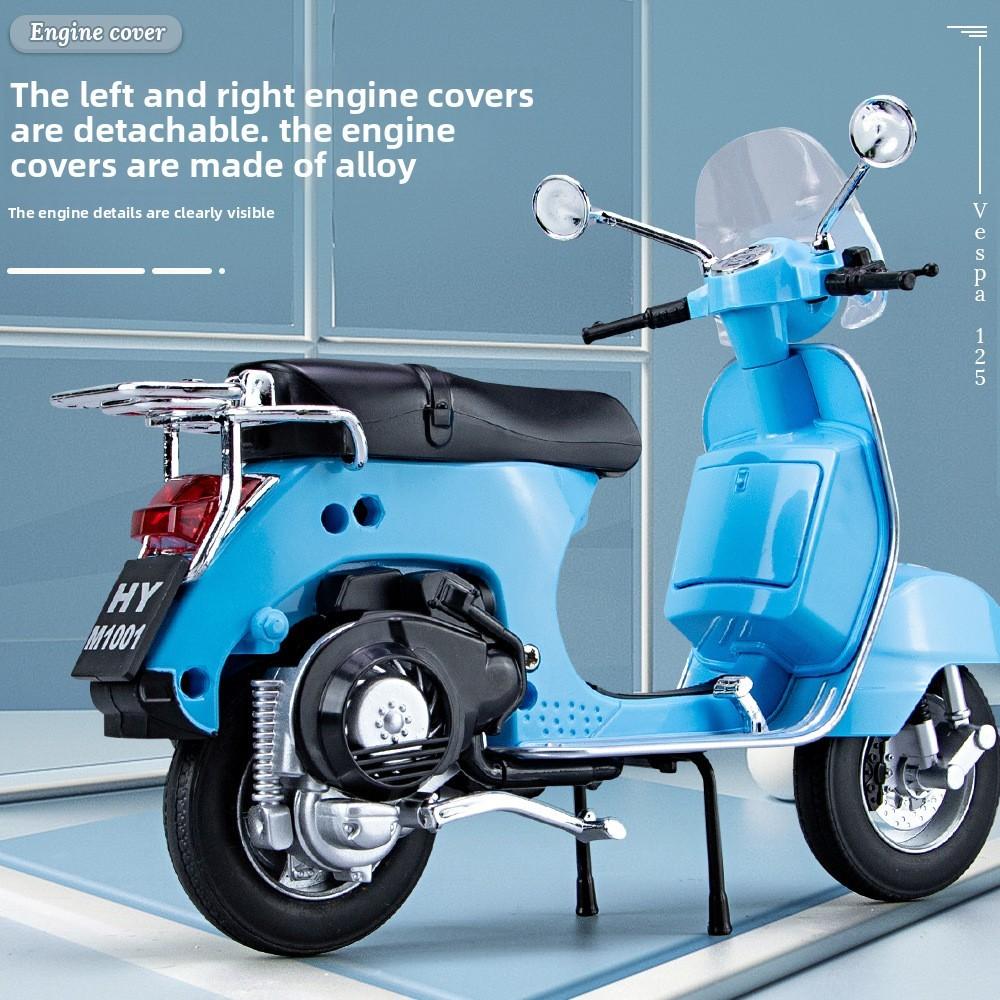 Model Alloy Motorcycle 110 Inertia Control Vibration Children Toy Gift Festival