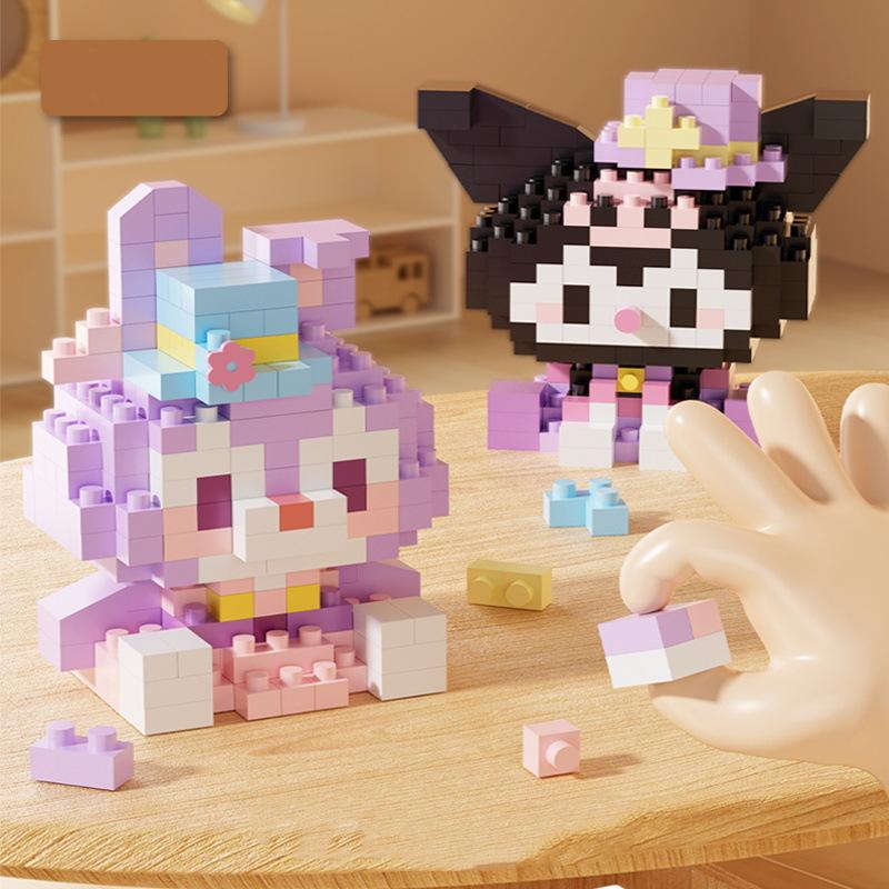 New Creative Micro-particle Toy Building Blocks K226-K248 Hat Party Animation Cartoon Series Educational Leisure Toys