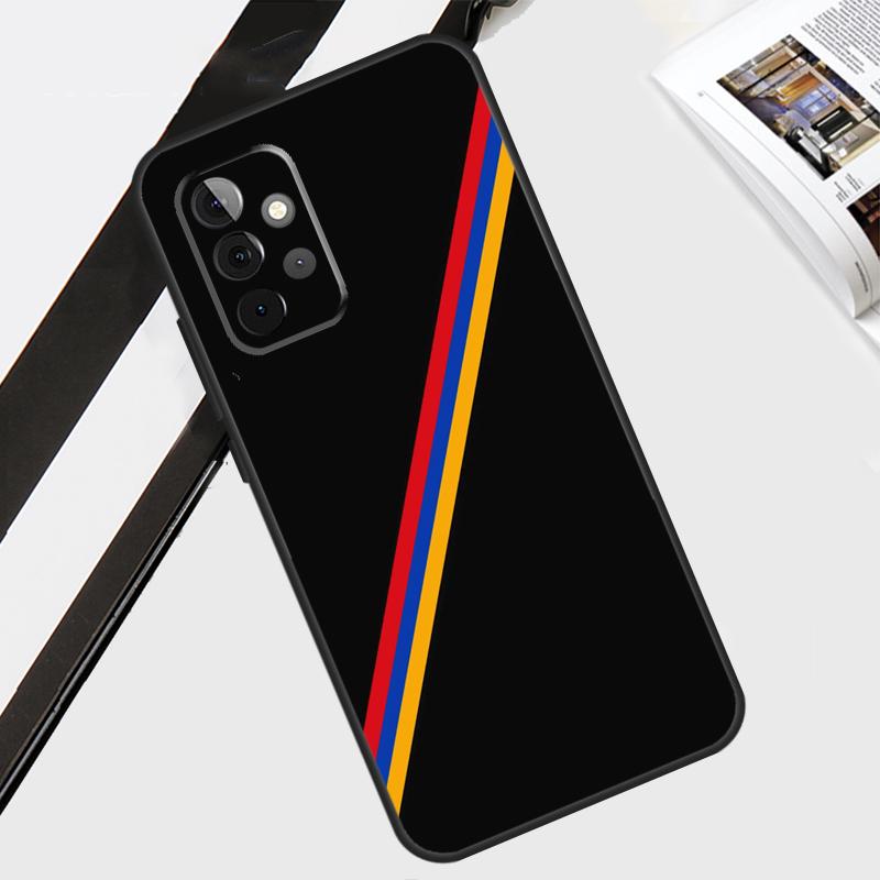 Armenian Flag Case For Samsung Galaxy A54 A34 A14 A56 A36 A26 A16 A06 A12 A22 A32 A52 A13 A53 A15 A35 A55