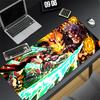 Japan Anime Mousepad Computer Gamer Lock Edge Extended Desk Mat Laptop One Piece Zoro Keyboard Mouse Pad Natural Rubber Carpet